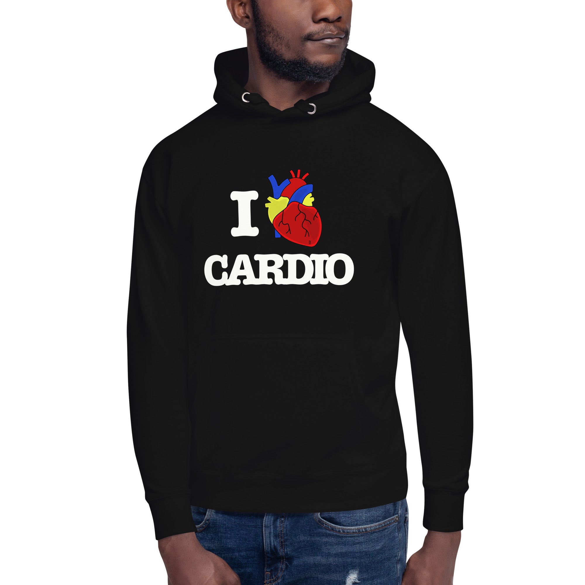 Classic I love Cardio Unisex Hoodie