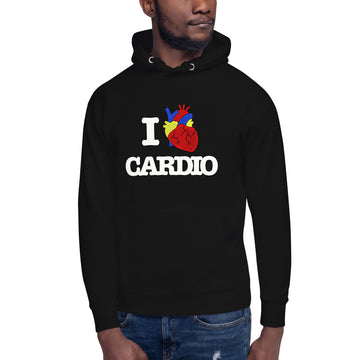 Classic I love Cardio Unisex Hoodie