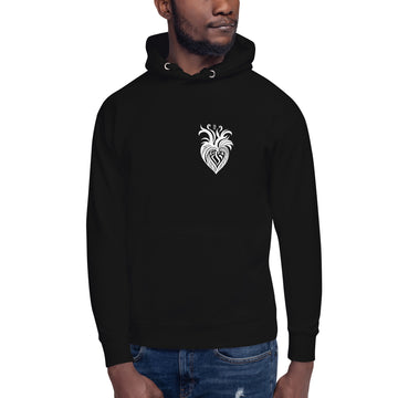 Cardiology Dark Tribal Unisex Hoodie