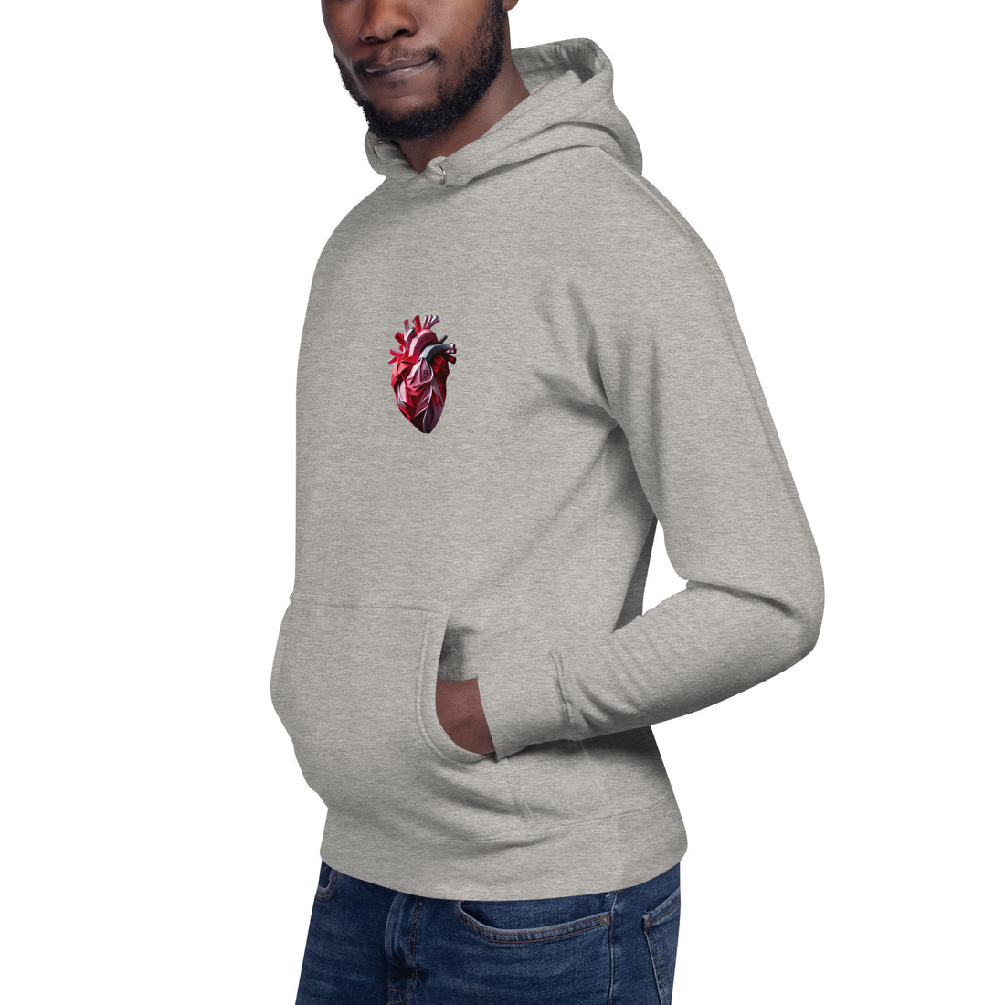 Cardiology "Origamy Heart" Unisex Hoodie